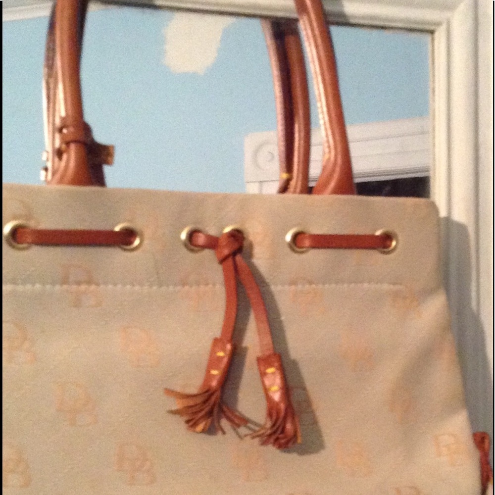 SOLD. Dooney & Bourke monogram signature bag
