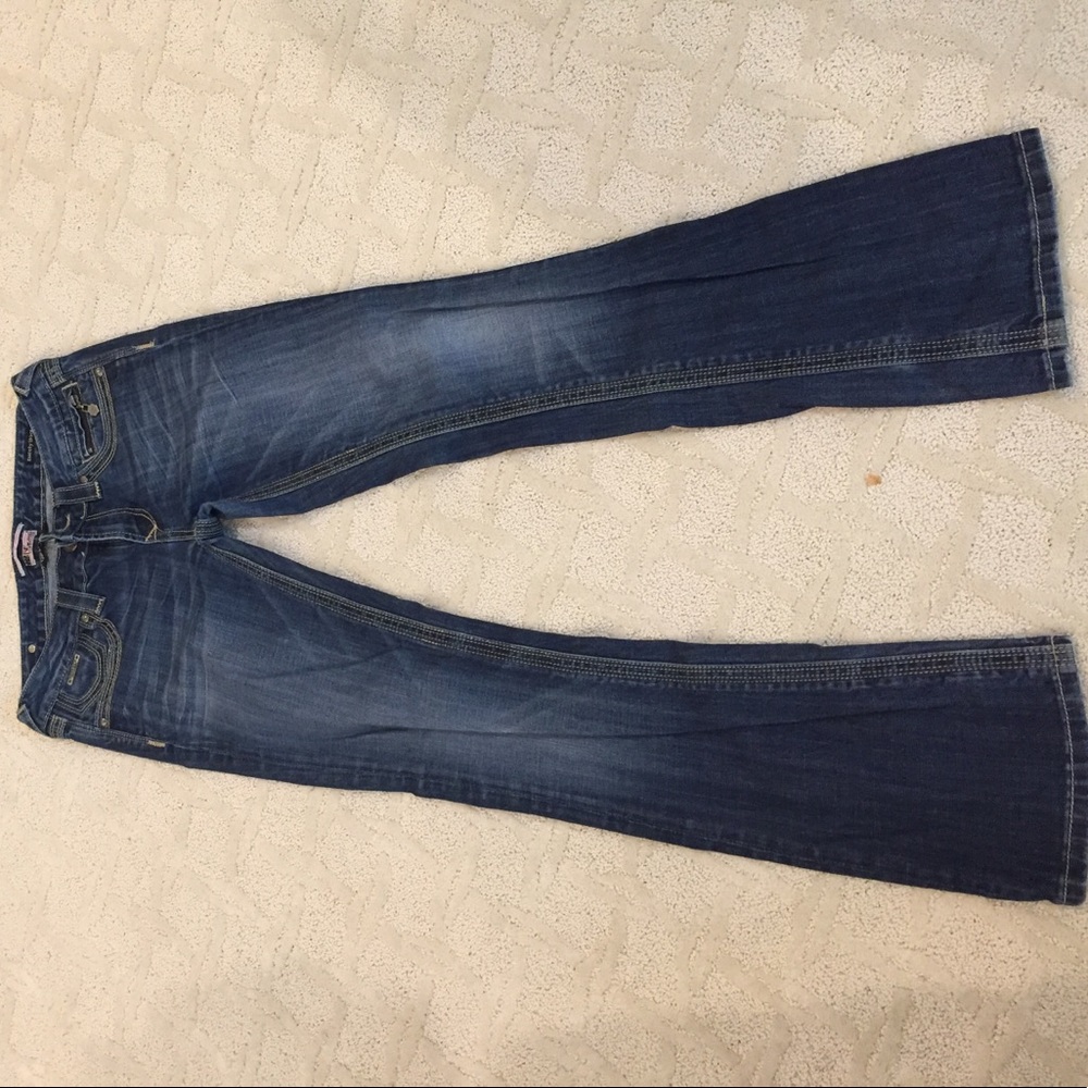 Express Rerock Jeans Barely Boot