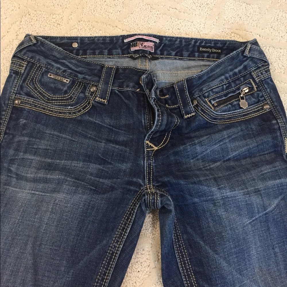 Express Rerock Jeans Barely Boot - Picture 2 of 4