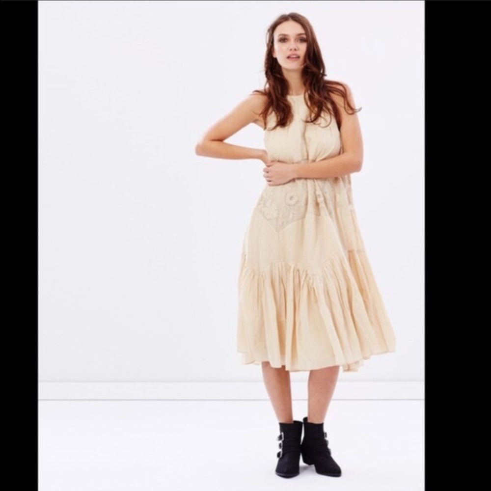 FREE PEOPLE lace dress - Picture 4 of 4
