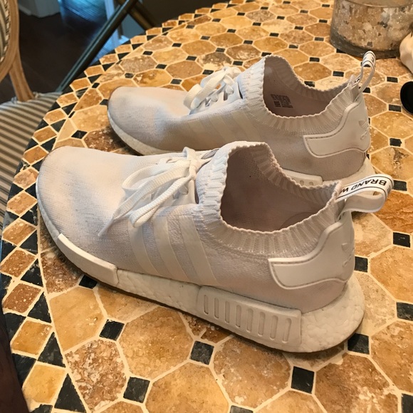 Adidas NMD R1 GUM WHITE Size 11 *used* - Picture 3 of 5