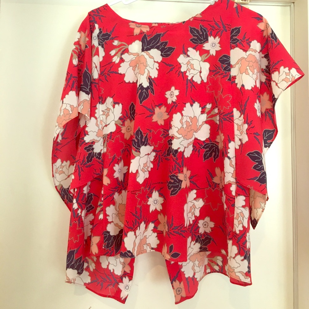 Zara Flowered Blouse.