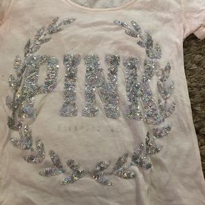Victoria's Secret pink bling top