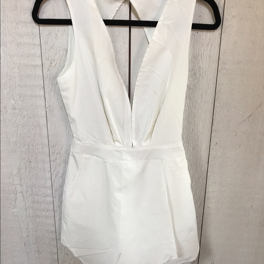White Romper