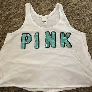 Victoria's Secret pink bling top