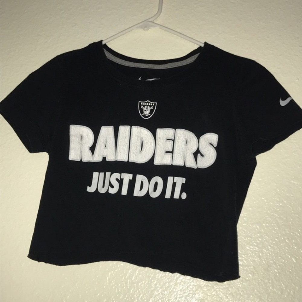 Raiders crop top