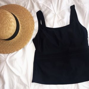 Black speedo tankini top!