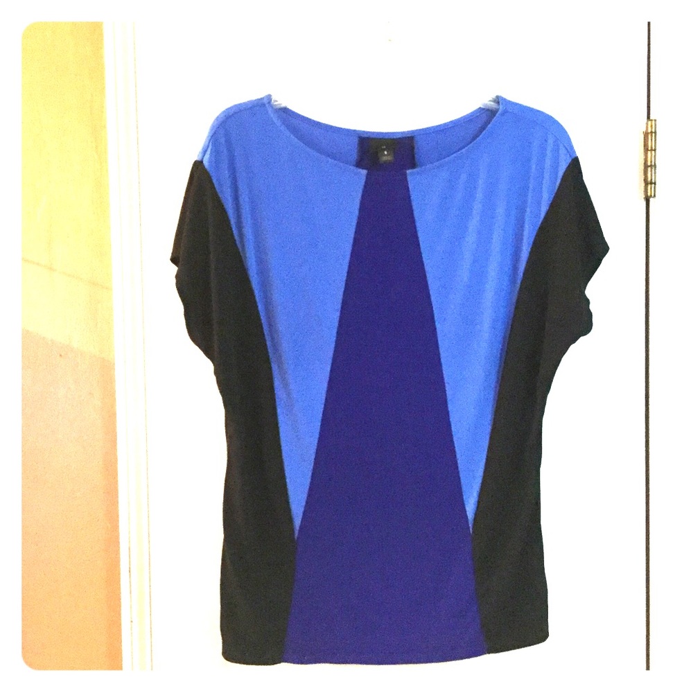 Color block blouse