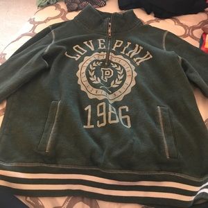 VS Pink quarter zip