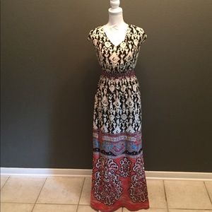 Anthropologie maxi dress