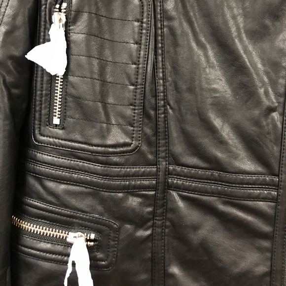 Nasty Gal Ride Out Vegan Leather Moto Jacket - Picture 6 of 8