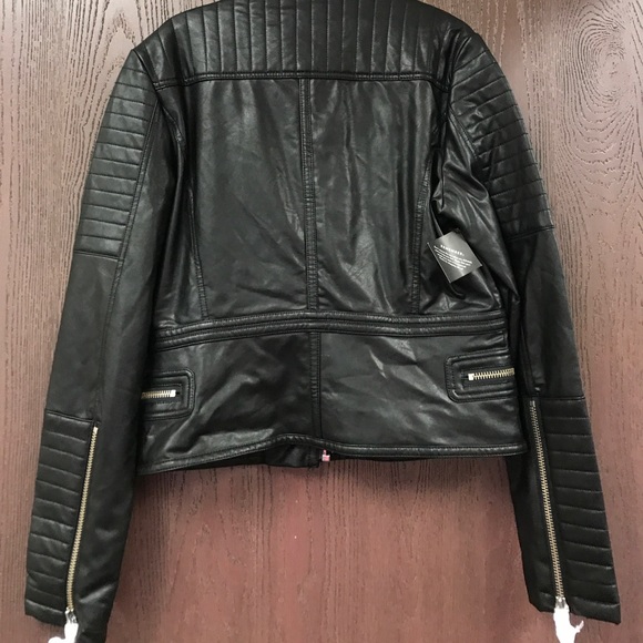 Nasty Gal Ride Out Vegan Leather Moto Jacket - Picture 8 of 8