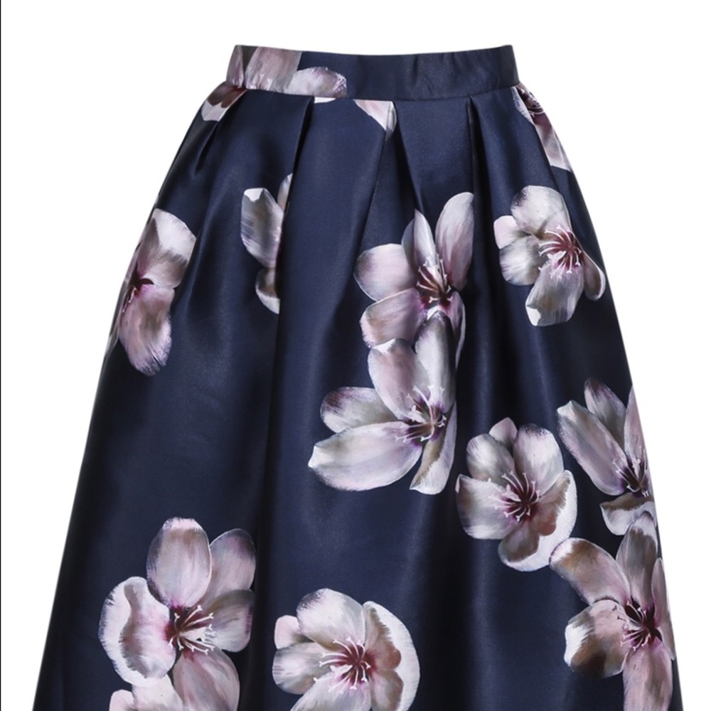 Floral skirt