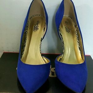 Charlotte Russe Royal Blue Pumps