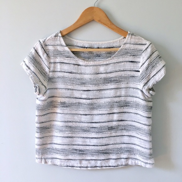 Anthropologie Tops - Subtly Striped Top Anthropologie Tops - Subtly Striped Top