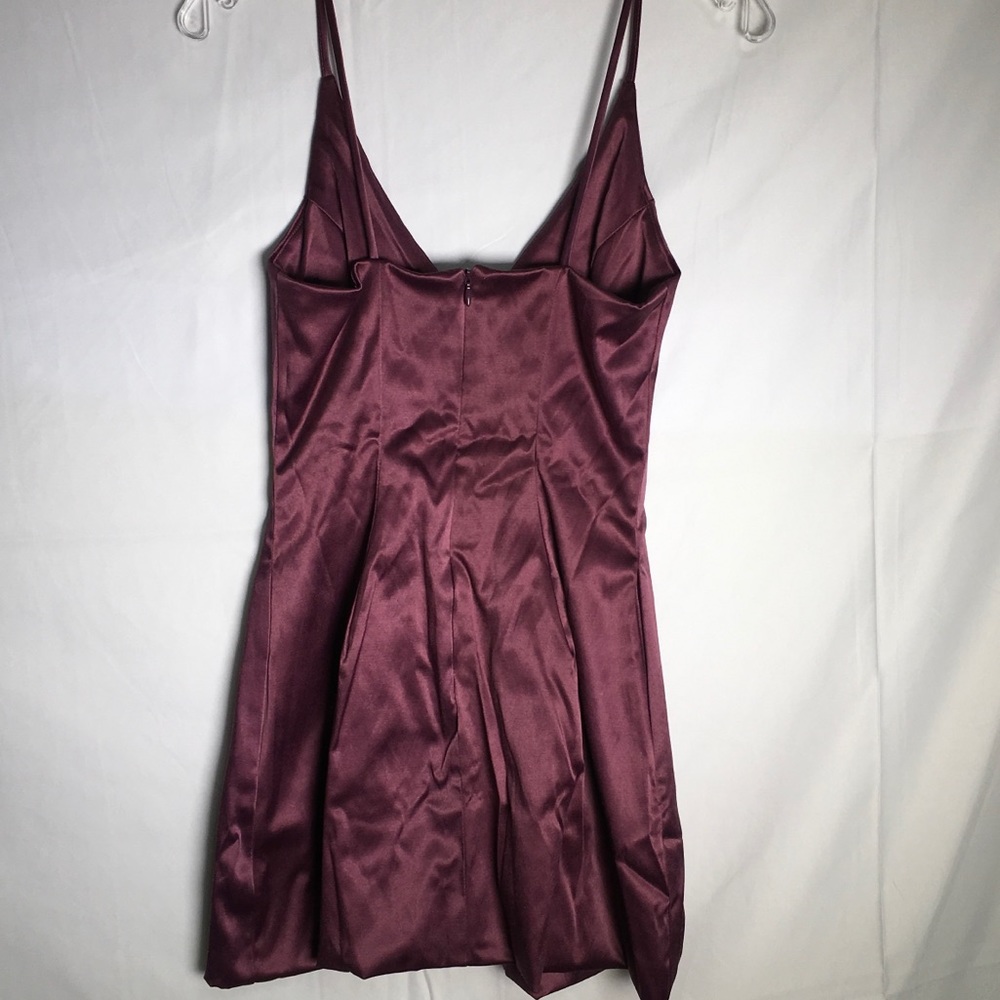 M-23  nasty gal satin a good way mini dress - Picture 7 of 8