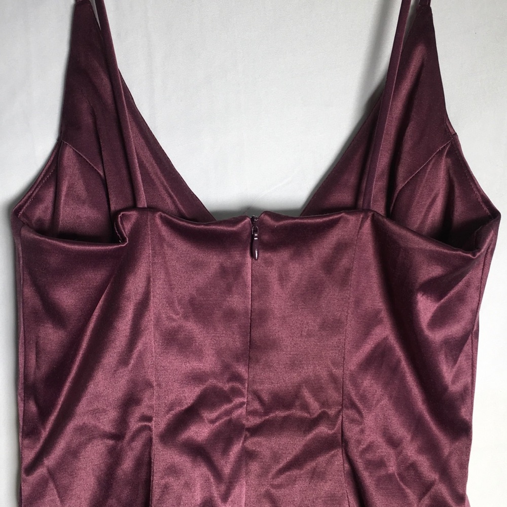 M-23  nasty gal satin a good way mini dress - Picture 8 of 8