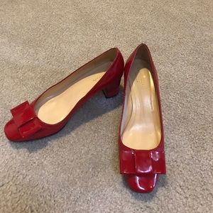 Size 8.5 Cherry Red Kate Spade pumps