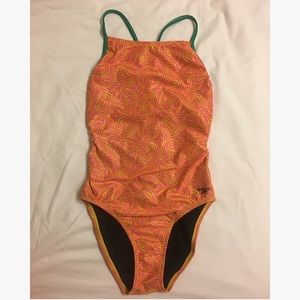 Speedo Backless Practice Swimsuit NWOT