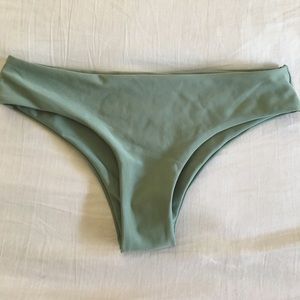 Sage Green Bikini Bottoms NEVER WORN