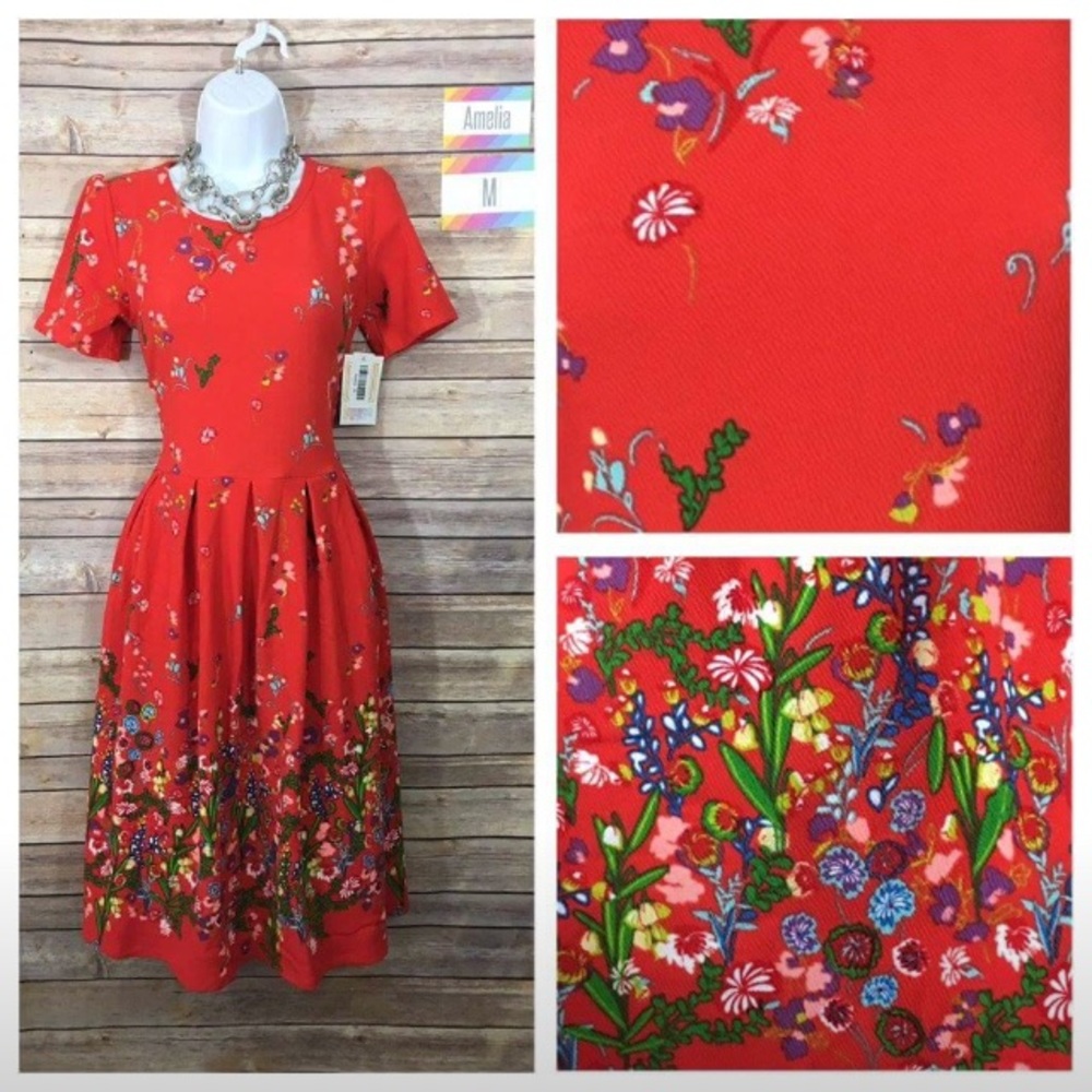 Floral dipped Amelia size small
