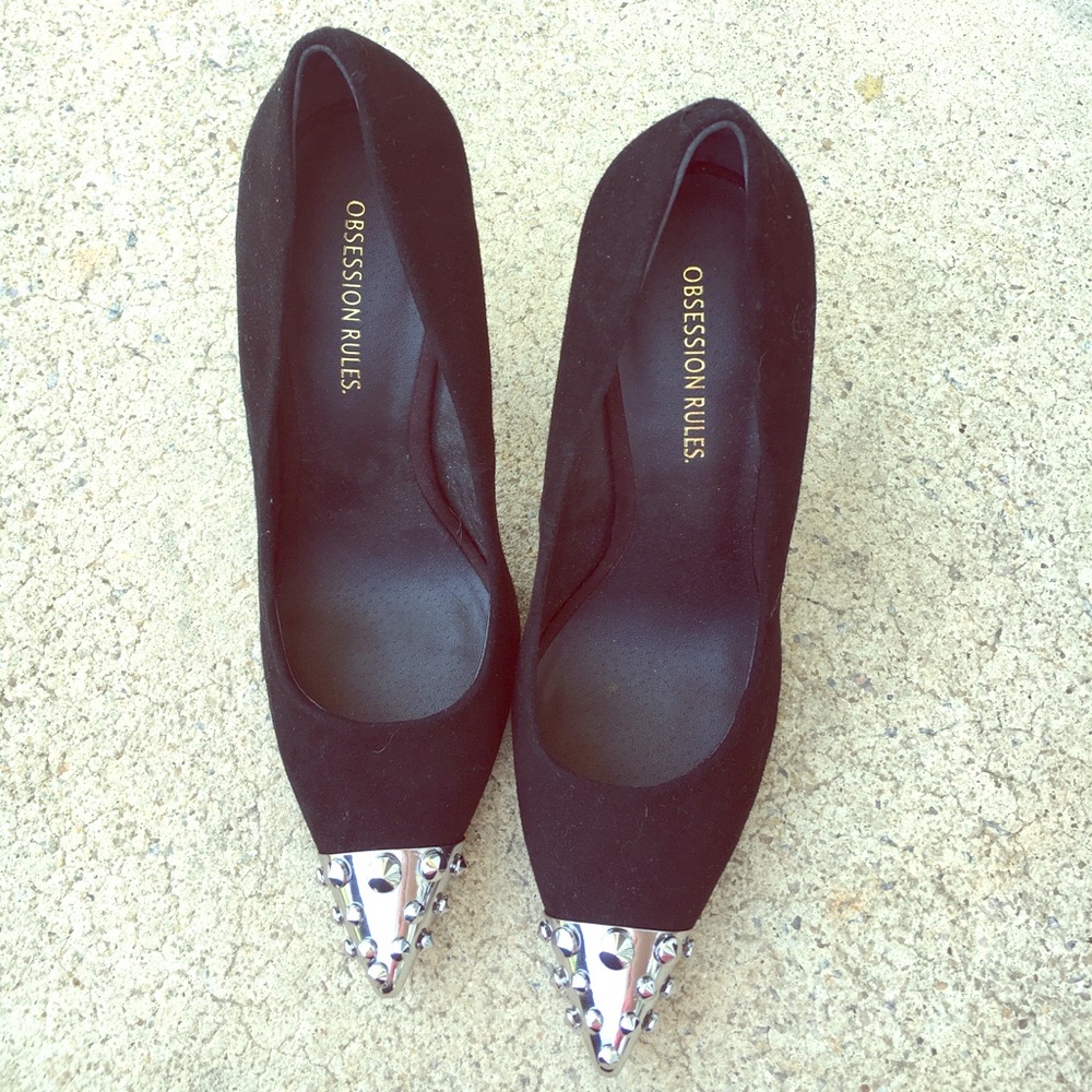 Obsession Rules Stilettos purchased from Nasty Gal