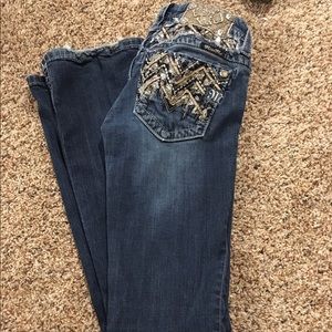 Size 25 miss me jeans