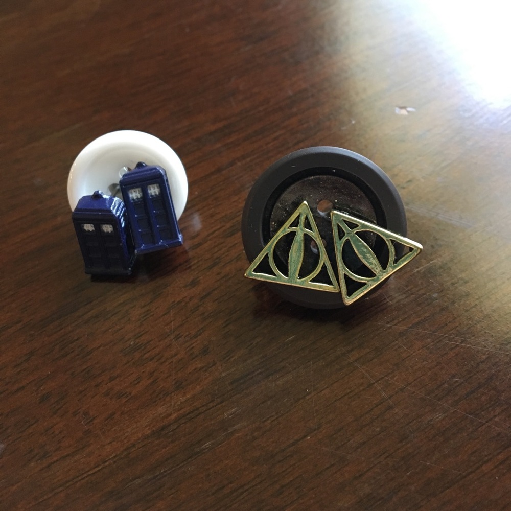 NWOT Nerdy Earrings