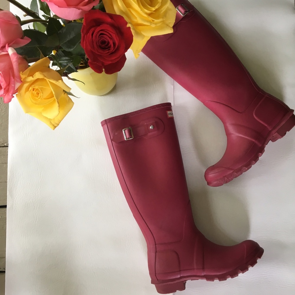 Raspberry Hunter Boots