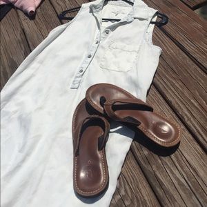 Lou and grey light denim dress