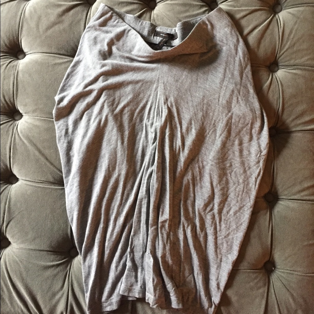 BCBG drape skirt