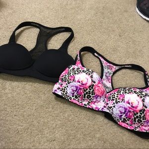 Victoria secret pink sports bras