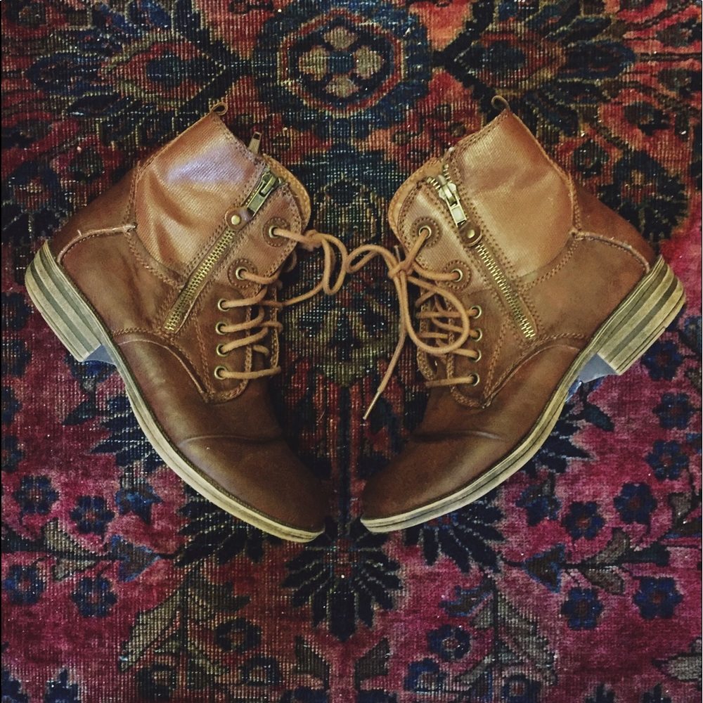 Cathy jean combat boots