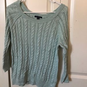 AE light blue sweater.