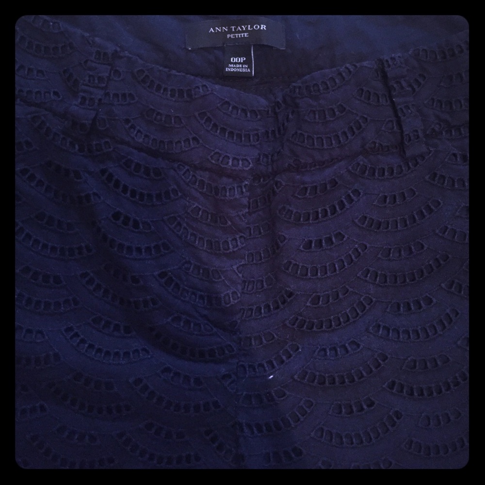 Ann Taylor Navy Capris!