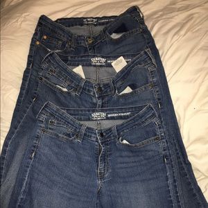 EUC, 3 pairs of Levi Signature jeans, size 10 long