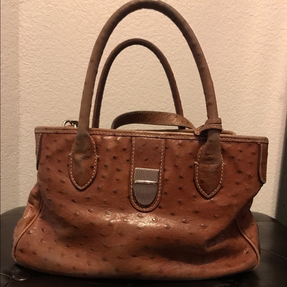 Dooney and Bourke ostrich leather purse!