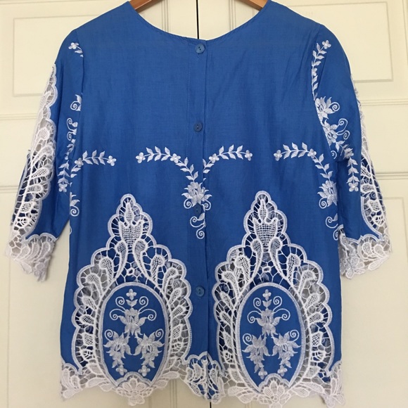 Embroidered Top - Picture 2 of 2