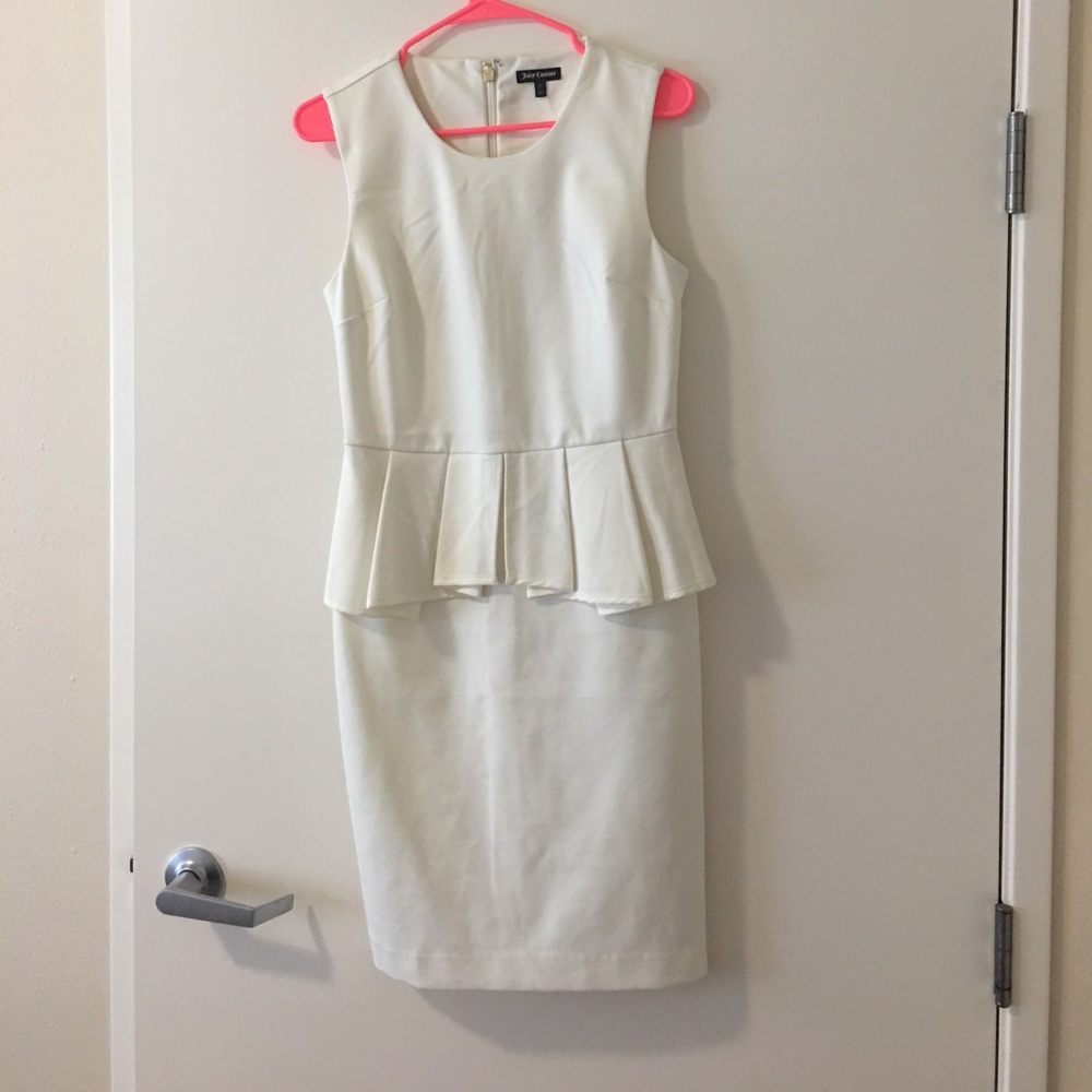 juicy couture white dress