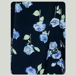 Unbranded Dresses - Young Lady's Summer Maxi-Dress Navy Floral Unbranded Dresses - Young Lady's Summer Maxi-Dress Navy Floral