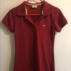 Lacoste shirt dress