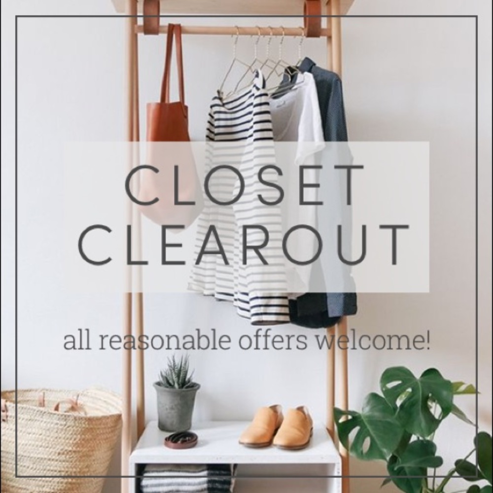 ✨ CLOSET CLEAROUT!! ✨