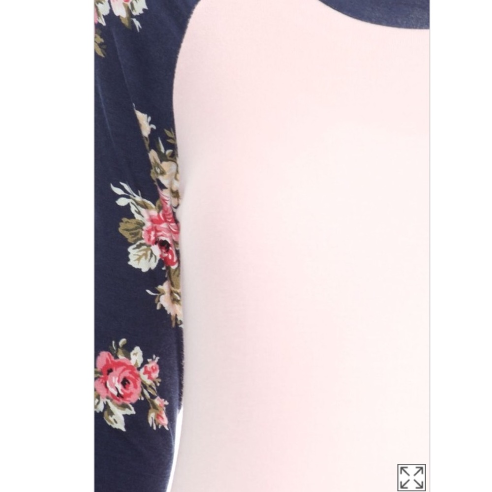 Revolve-098. Pink/Navy ππ - Picture 2 of 4