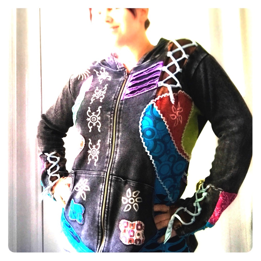 Handmade Rising International hooded jacket XL