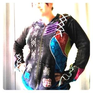 Handmade Rising International hooded jacket XL