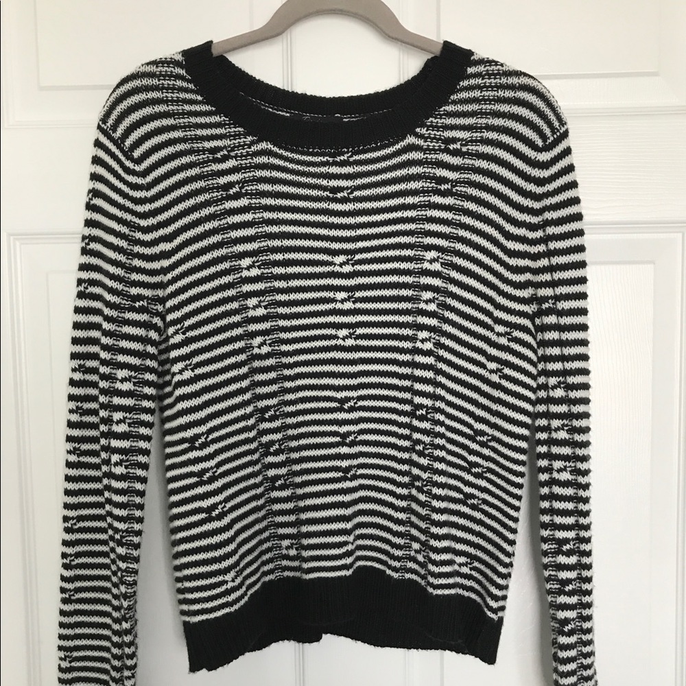 Black & White Sweater
