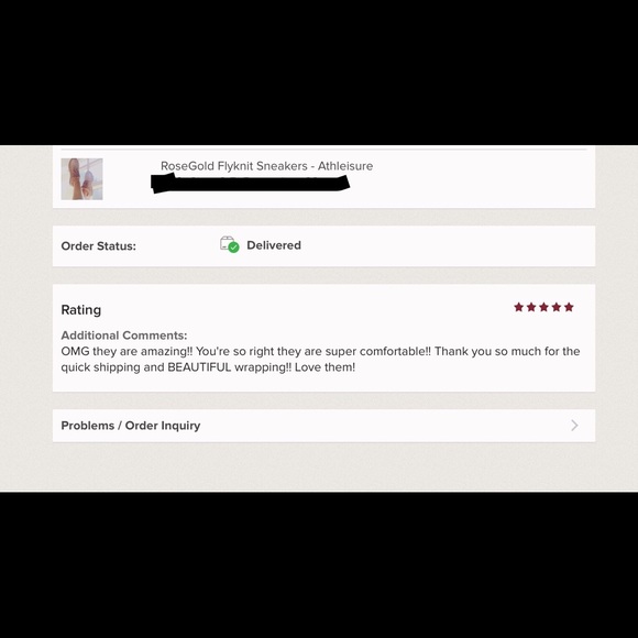 SALE!!! Rose Gold Flyknit Sneakers - Picture 7 of 7