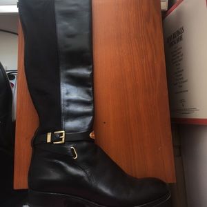 Michael Kors leather tall boots! 🌟