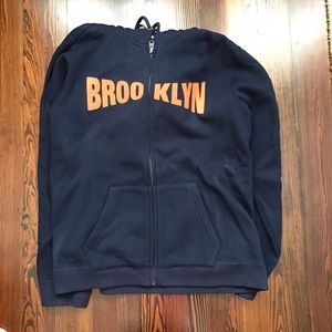 Brooklyn industries Navy Brooklyn hoodie, men's XL