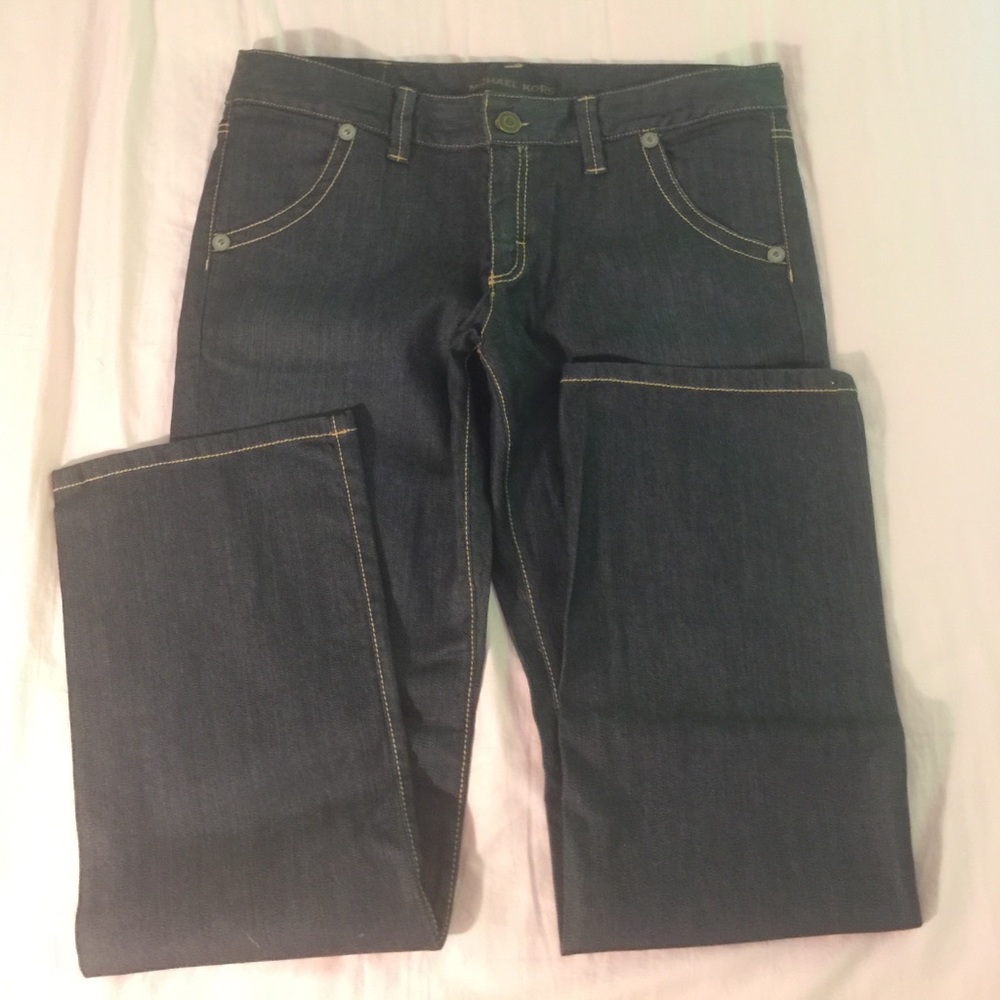 Michael Kors Low Rise Bootcut Jeans